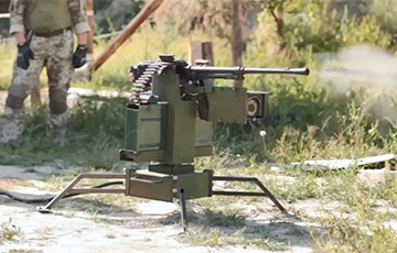 Будут бить из засады: ВСУ показали пулемет с дистанционным управлением «Тарантул»