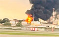 В Сочи после взрыва вспыхнул мощный пожар возле аэропорта