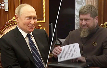 Hands Twitching: Kadyrov Looks Hysterical During Meeting With Putin