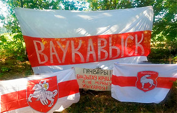 Жители Волковыска организовали партизанскую акцию