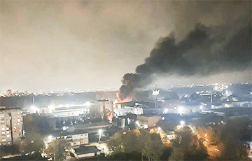 Explosion Heard, Fire Starts In Russian Bryansk