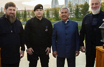 Tatarstan's Head Awards Order For Strengthening International Peace To Kadyrov's Son Who Beat Up Russian Citizen