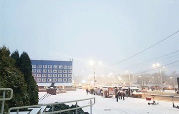 Minsk, Vitsebsk, Mahiliou Covered With Snow