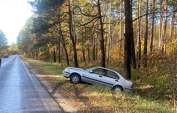 «Кіроўца з пасажырам кінулі аўто і ўцяклі»