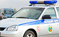 В Вилейском районе иностранец протаранил милицейскую машину