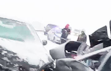 Phil Cyclone In Belarus: Road Accidents, Snowfall