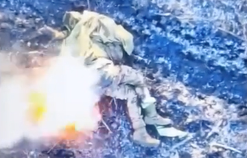 Российский солдат попал в пикантную ситуацию после атаки украинского беспилотника