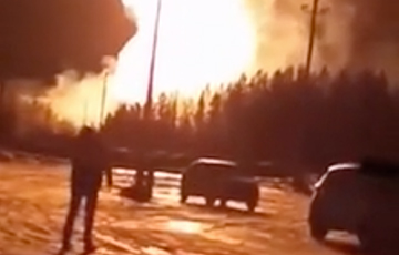 Scene Of Explosion On Railway In Tunnel Between Russia And China Shown In A Video