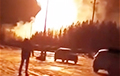 Место взрыва на железной дороге в тоннеле между Россией и Китаем показали на видео