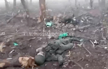 Ground Covered With Occupiers' Bodies: Russian Soldier Shows His Forward Positions Near Avdiivka
