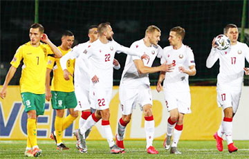 Літоўскія футбалісты не будуць гуляць з Беларуссю ў Лізе нацый