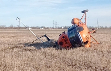 В России потерпел аварию вертолет, совершавший облет нефтепровода