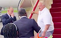 Lukashenka Hardly Could Step Off His Plane In Guinea