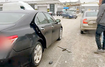 Белорус стал виновником ДТП, находясь на заднем сиденье