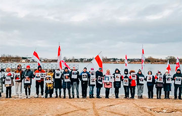 Solidarity Action For Belarusian Political Prisoners Held In Białystok