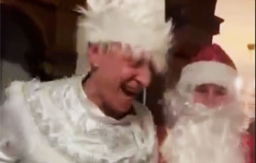 Одиозный актер Охлобыстин на Новый год переоделся в женское платье