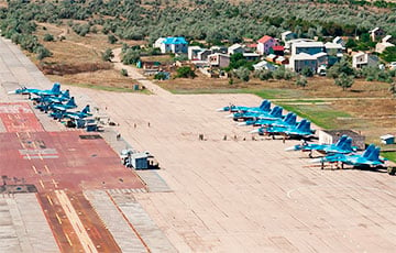 Powerful Explosions In Crimea: Saki Airfield On Fire