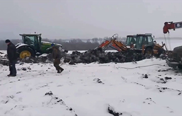 Белорусская дорожная техника нашлась на Белгородщине