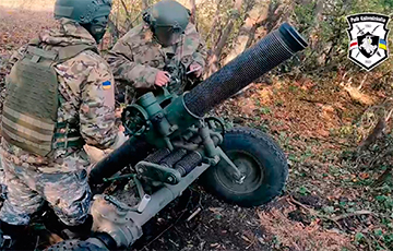 Зладжаная праца БПЛА і мінамётаў палка Каліноўскага патрапіла на відэа