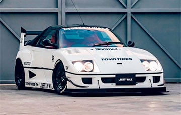 Миниатюрный спорткар Mazda превратили в оригинальную копию культового Ferrari