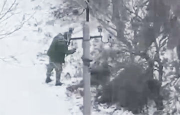 Приключения «чмони» в Олешках: украинская разведка показала самого жалкого солдата РФ