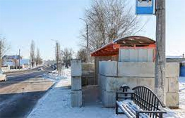 Остановки-бомбоубежища в Белгороде развалились спустя 7 дней после установки
