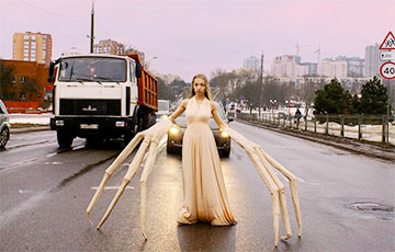 Фотограф устроила фотосессию в стиле фильмов ужасов в Минске