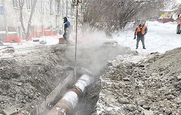 У Барысаве адбылася аварыя на цяпласетках