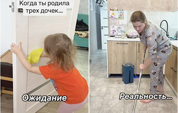 Ожидание и реальность: белоруска показала в TikTok настоящую жизнь матери троих детей
