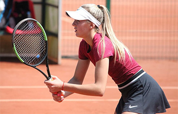 Белоруска Алена Фалей завоевала трофей на теннисном турнире в Гренобле