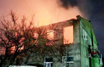 В Одессе вспыхнул пожар из-за атаки российских БПЛА