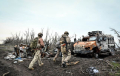 Четыре украинских гвардейца разбили колонну россиян возле Работиного