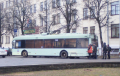 В Минске пассажиры толкали троллейбус