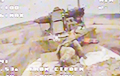 Оккупант на броне танка попытался сбить дрон, бросив в него автомат