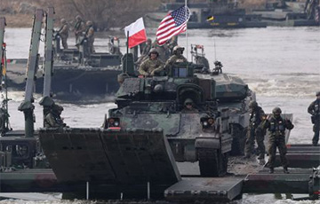 NATO Forces Practising Crossing Vistula River In Poland