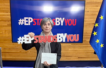 MEP Isabel Santos Supports Palina Sharenda-Panasiuk