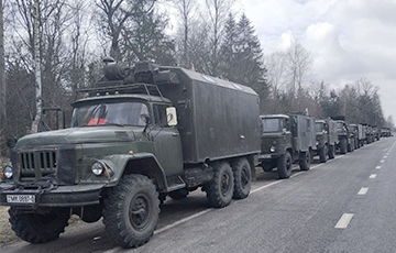Belarusians Spot Large Military Vehicles Convoys