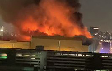 В подмосковном «Крокус Сити Холл» после стрельбы начался пожар