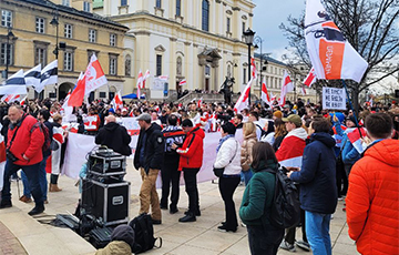 Belarusians Celebrate Freedom Day In Poland