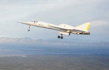 Самолет нового поколения Boom XB-1 впервые подняли в небо
