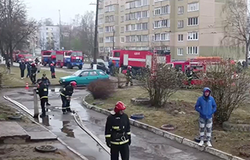 У Віцебску загарэўся інтэрнат - эвакуявалі 44 чалавекі
