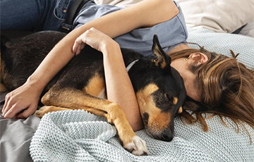 Можно ли спать с домашними животными в одной постели