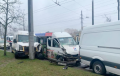 В Минске водитель маршрутки устроил масштабную аварию