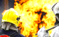 В российском Краснодаре произошел мощный пожар на фабрике «Роспромторга»