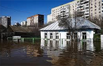 Уровень реки Урал под Оренбургом превысил опасную отметку