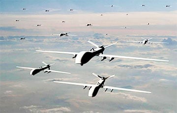 Drone Swarm Attack Russian Federation Oil Depot Near Anapa