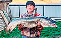 Fisherman From Ashmiany Catches Pike Size Of Crocodile