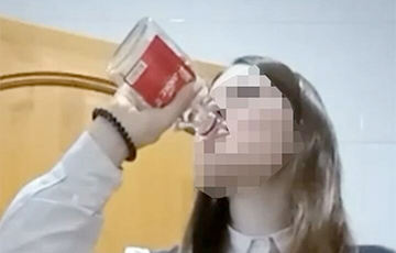 У Менску дзве школьніцы запісалі відэа, як п'юць «моцны напой»