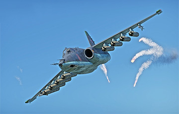 AFU Shoot Down Russian Su-25 Attack Plane
