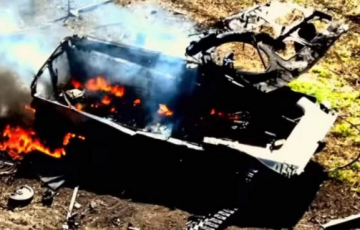 Ukrainian Armed Forces Destroy Invaders’ Tank Column